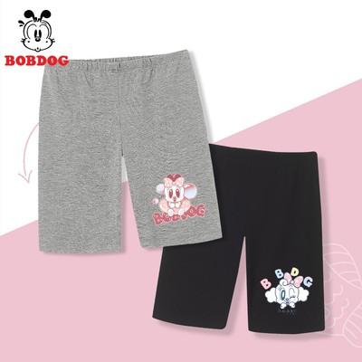 Quần Legging đùi bé gái BOBDOG sợi cotton cao cấp mềm mát co dãn tốt cho bé