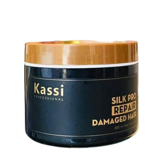 Kem hấp tóc phục hồi hư tổn Kassi Silk Pro Repair 300ml