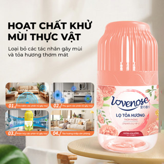 Lovenose Lọ Tỏa Hương Thiên Nhiên, Khử Mùi Hiệu Quả 45 Ngày