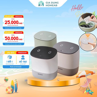 Thùng rác để bàn ecoco 1.5l tặng kèm 30 túi rác| sọt rác văn phòng, hộp đựng rác nhỏ gọn tiện lợi, thùng rác mini để bàn