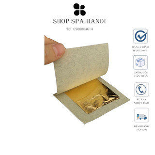Mặt nạ dát vàng 24k nguyên chất 8x8cm