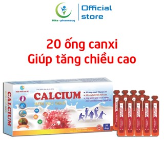 Canxi sữa Calcium With MK7 Gold tăng chiều cao, chắc khỏe xương răng cho bé từ 6 tháng - 20 ống