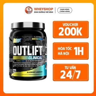 Bột uống hỗ trợ cải thiện hiệu suất tập Nutrex Outlift Clinical - WHEYSHOP VN