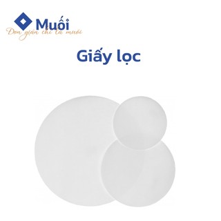 1 tờ - Giấy lọc dung dịch nuôi tinh thể size 11cm