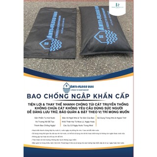 5 Túi/Bao hút nước chống ngập chống lũ khẩn cấp