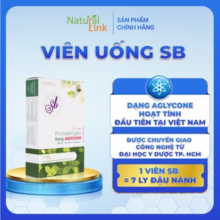 Viên uống mầm đậu nành  SB - Bổ sung nội tiết tố nữ ( Đại học Y Dược TP.HCM nghiên cứu)