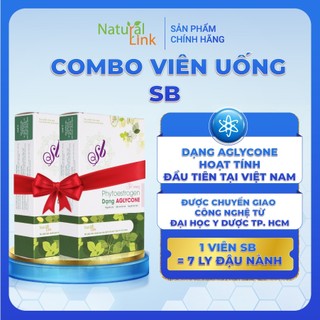 COMBO 2 hộp Viên uống mầm đậu nành SB - Bổ sung nội tiết tố nữ ( Đại học Y Dược TP.HCM)