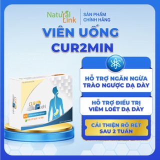 Viên nghệ Cur2min - Cải thiện trào ngược dạ dày sau 7 ngày (Nghiên cứu bởi ĐH Y Dược TP.HCM)