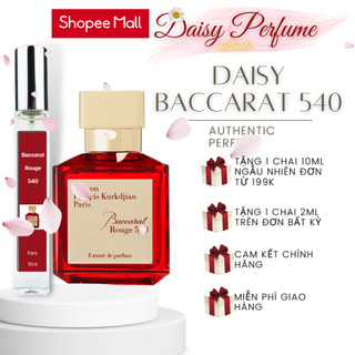 Tinh Dầu Nước Hoa Nữ Chiết 10ml Chính Hãng Deelab Baccarat 540 Sang trọng, Tinh tế, Cuốn hút