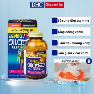 Giảm đau xương khớp Glucosamine ORIHIRO 900 viên giúp khớp khỏe mạnh, tăng khả năng hấp thu canxi