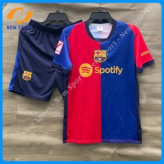 Quần Áo Đá Bóng CLB Bacelona Sân Nhà Mùa Giải 24/25
