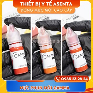 Mực phun môi Gamma, mực môi bong đậm chính hãng Đài Loan
