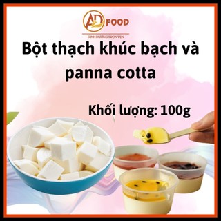100g Bột nấu thạch khúc bạch và làm panna cotta