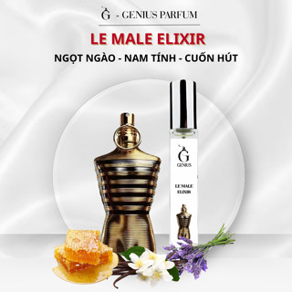  Nước Hoa Nam Ultra Male| Le Male Elixir chai chiết 10ml 20ml Hương thơm ngọt ngào nam tính cuốn hút - Genius Perfume 