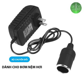  Bộ đổi nguồn 220V sang 12V chỉ dùng cho bơm nệm hơi ô tô