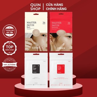 Miếng Dán Mụn Bọc, Mụn Trứng Cá, Mụn Sưng Cosrx Clear Fit Master, Acne Pimple Master, AC Collection Acne Patch