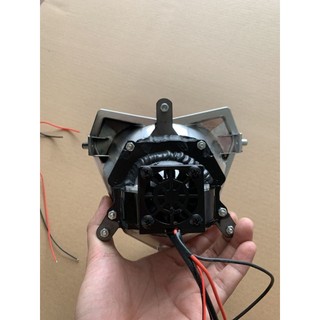 Chóa đèn xe điện xmen pat tăng chỉnh chế bi cầu 3.0