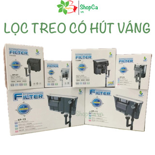Lọc treo có hút váng nhiều kích thước lọc thác jeneca xp-03 xp-05 xp-06 xp-07 xp-08 xp-09