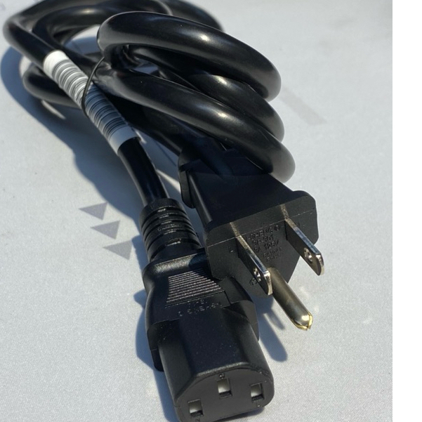 Dây nguồn 13 Ampe lõi đồng xịn 3x1.25mm2, dài 1.5m 3 chấu Zin hp tải 1600W - 3000W chính hãng Mỹ