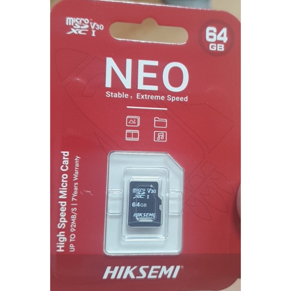 Thẻ nhớ micro Hiksemi  64GB Class 10