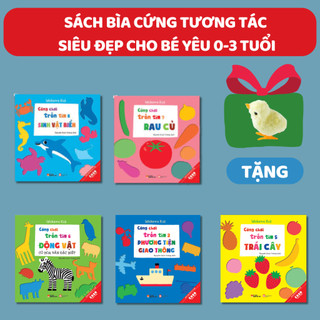 Sách bìa cứng cho bé 0-3 tuổi - Cùng chơi trốn tìm