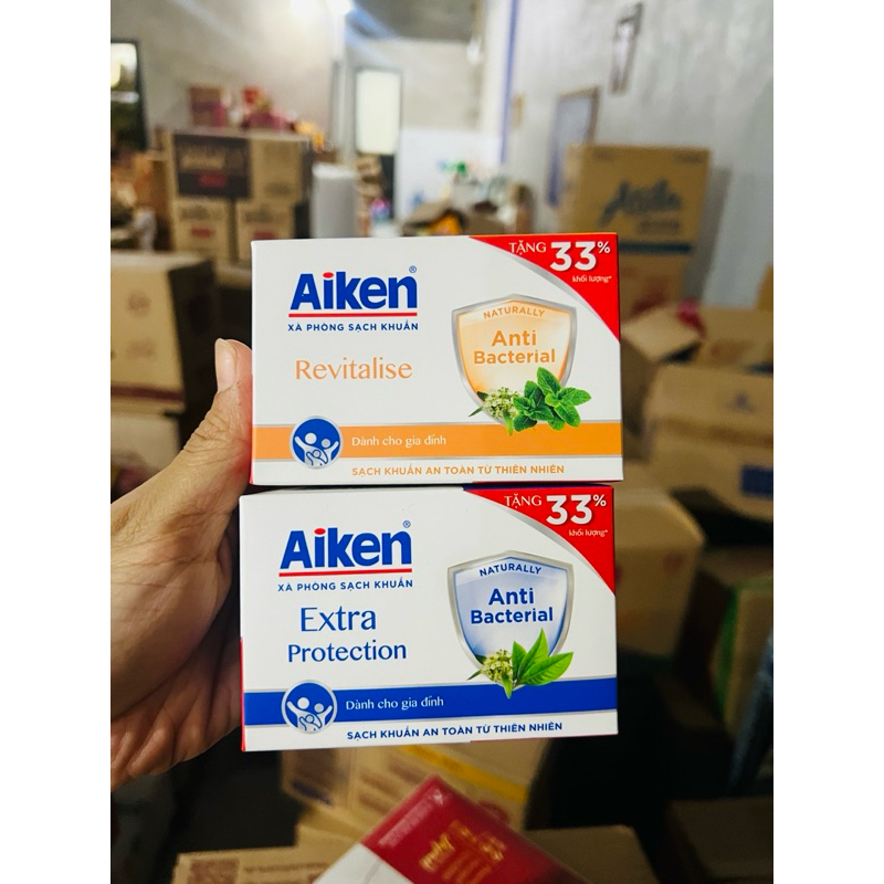 Xà Phòng Aiken 120g diệt khuẩn