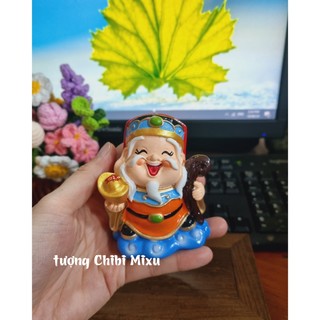 Bộ đôi tượng Ông Bà Lộc size 9cm