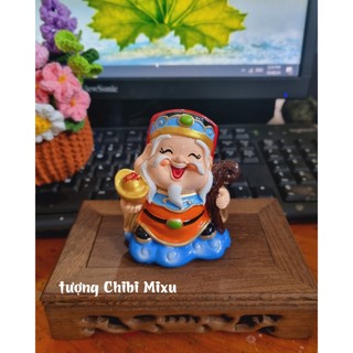 Bộ đôi tượng Ông Bà Lộc size 9cm