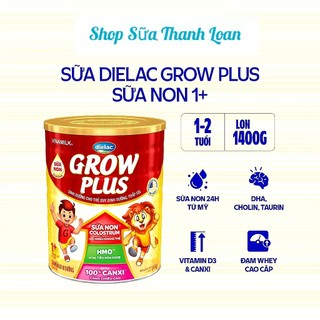 [HSD T4-2026] Sữa Bột Vinamilk Dielac Grow Plus 1+ HT 1400g (Sữa Non).