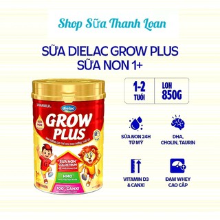 [HSD T5-2025] Sữa Bột Vinamilk Dielac Grow Plus 1+ HT 850g (Sữa Non).
