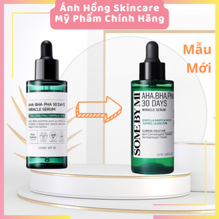 MẪU MỚI Tinh Chất Giảm Mụn Some By Mi AHA-BHA-PHA 30 Days Miracle Serum 50ml
