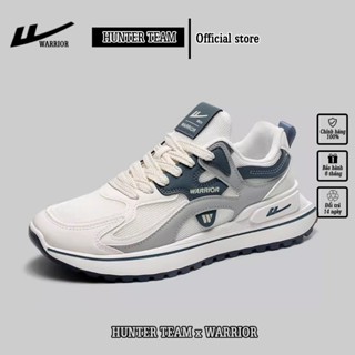 [HÀNG SẴN HÀ NỘI]Giày Thể Thao Nam Chính Hãng Warrior Cá Tính Hiện Đại - W004XAM/W004NAU (Xám/Nâu)