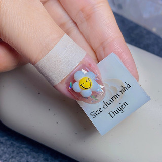Charm vẽ thú bột gắn móng làm nail (bảng B1)