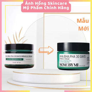 MẪU MỚI Kem Dưỡng Giảm Mụn Some By Mi AHABHAPHA 30 Days Miracle Cream 60g