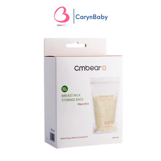 Hộp 30 túi trữ sữa Cmbear 220ml cho mẹ và bé