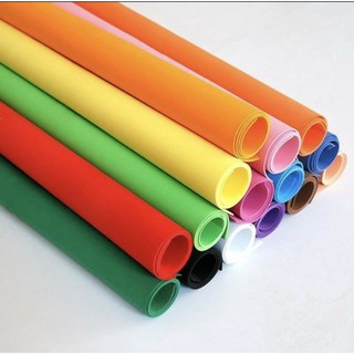Xốp Bitis - Mút xốp màu khổ lớn làm đồ handmade, làm đồ thủ công dễ thương độc đáo . Mút xốp màu khổ 50*120cm dày 2 ly