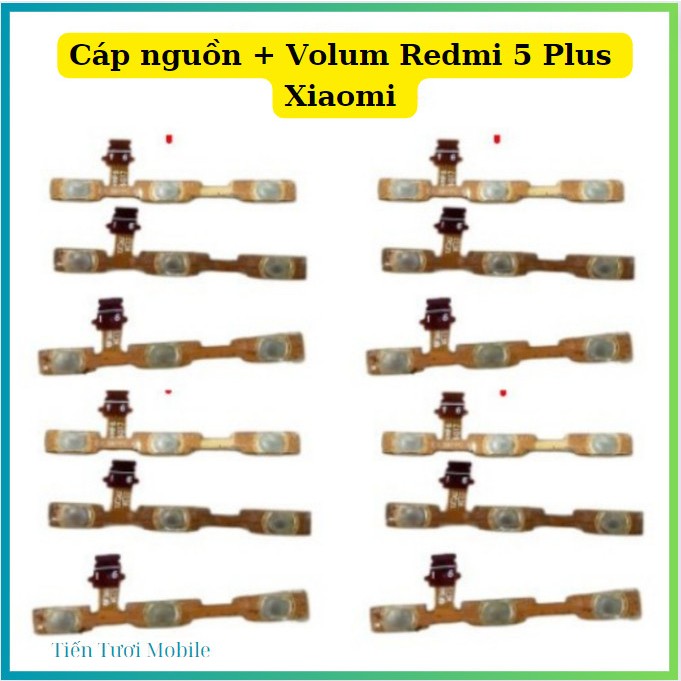 Cáp nguon + Volum Redmi 5 plus Xiaomi