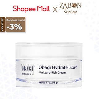 Kem dưỡng ẩm Obagi Hydrate Luxe Moisture-Rich Cream - 48g