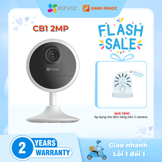 Camera wifi, không dây dùng pin Ezviz CB1 2MP, đàm thoại 2 chiều, phát hiện người thông minh, đế nam châm tiện lợi