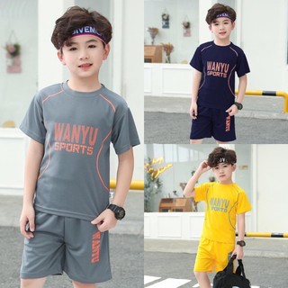 Bộ thể thao cho bé trai chất thun lạnh