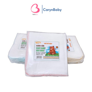 Gói 10 khăn xô sữa xuất Nhật 4 lớp siêu mềm Marigo Phú Đô Baby cho bé