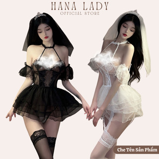  Set Váy Ngủ Cosplay Cô Dâu Sexy - Đồ Ngủ Hóa Trang Xuyên Thấu Gợi Cảm C206 
