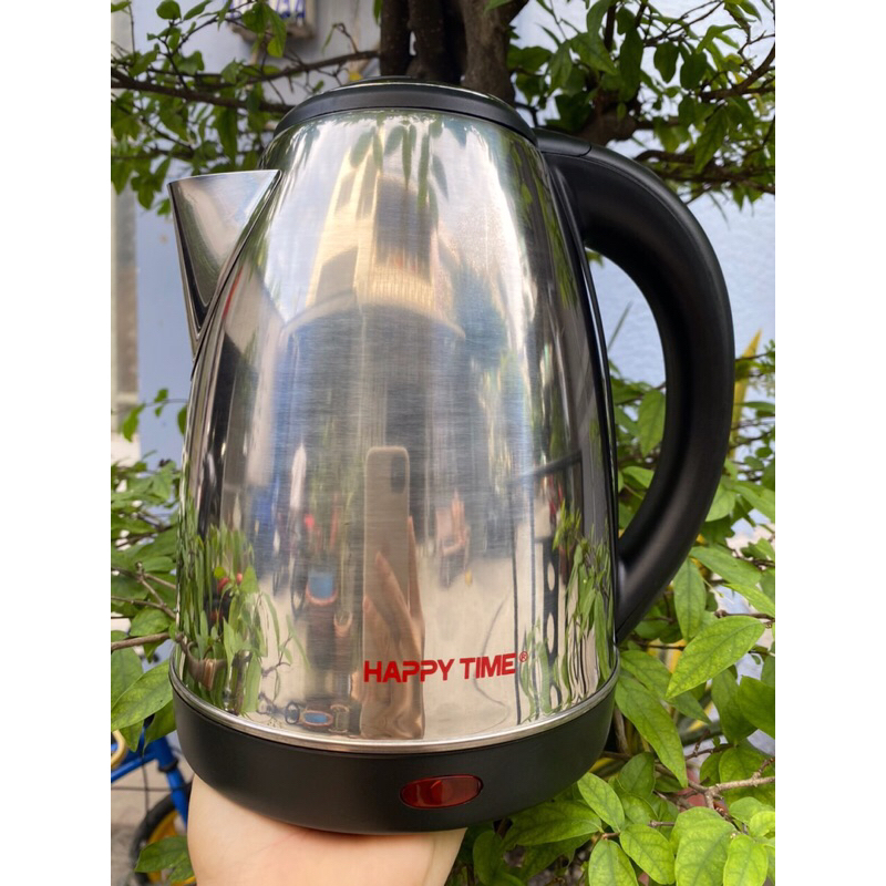 Ấm Siêu Tốc Inox 1.8L Happy Time Model HTD1081