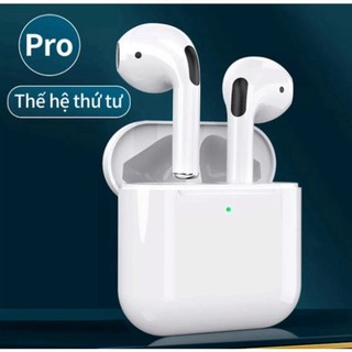 [GIÁ RẺ SỐ 1] Tai Nghe Bluetooth Nhét Tai Không Dây Pro4 Cảm Ứng Nhạy Kháng Nước Tốt Pin CỰc KHỏe