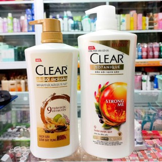 Dầu gội Clear Botanique 9 Thảo Dược Quý 630ml
