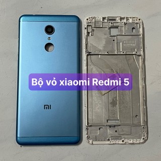 bộ xương vỏ xiaomi Redmi 5 ,kèm khay sim