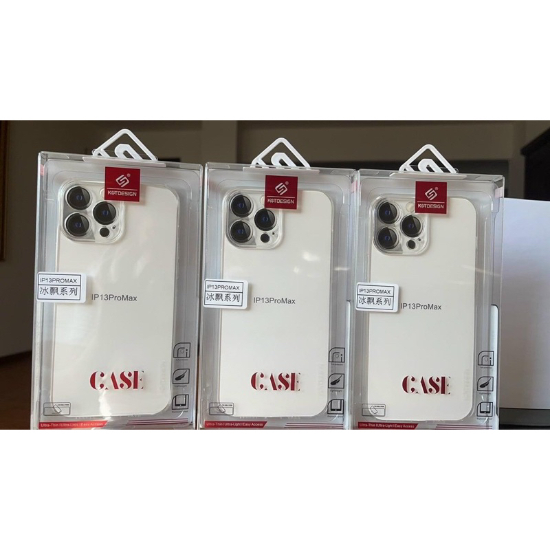 Ốp lưng trong suốt chính hãng kst bảo vệ camera full dòng từ 7p đến 17 promax