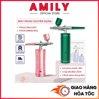 Máy phun oxy mini | Máy phun sơn Nail Ombre | Máy phun tinh chất cầm tay