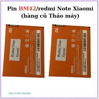 Pin BM42/redmi Note Xiaomi (hàng cũ Tháo máy)