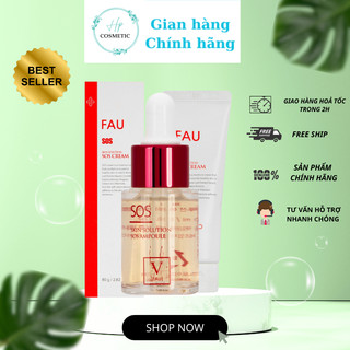  Tinh chất phục hồi  giảm đỏ - serum  FAU SOS Ampoule  đủ size 10ml - 50ml -100ml 